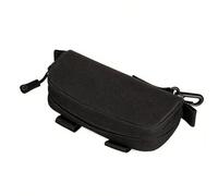 NSXVIF Custodia Tattica Portatile per Occhiali da Sole con Sistema MOLLE, Custodia a Conchiglia Antiurto, per la Vita Quotidiana Il Ciclismo Il Campeggio e le Escursioni(Black)