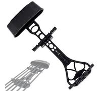 NSXVIF Faretra a 6 Frecce, Supporto Leggero con Sgancio Rapido per Arco Compound, per Il Tiro con L'arco Compound da Caccia(Black)