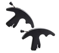 NSXVIF Rilascio per Arco Compound a 2 Pezzi con 3 Dita e Pollice, con Impugnatura a Pinza, Accessorio per Il Tiro con Arco Compound da Caccia(Black)