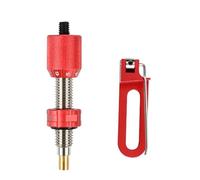 NSXVIF Set di Poggiafreccia Magnetico e Pistone Ammortizzante per Tiro con L'Arco, Accessori da Caccia Regolabili, per Archi Ricurvi e Archi Lunghi, per Destrimani e Mancini(Red)