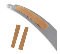 NSXVIF Stabilizzatore per Arco Ricurvo, Silenziatori per Corda con Rivestimento Autoadesivo, Accessori per la Caccia All'aperto(Brown)