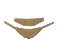 NSXVIF Tactical Neck Protector, Combat Outdoor Equipment Accessory, Hunting Shotting Universal Neck Collar, Compatible with JPC CPC AVS(Brown)