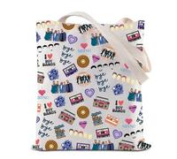 NSYNC Borsa a tracolla riutilizzabile per amanti della musica pop anni '90, Bye Tote, 35*40cm
