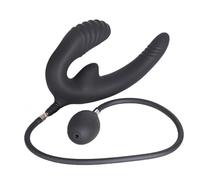 NSZPPY Butt Anal Plug Inflatable Anal Plug Anal Plug with Pump Large Liquid Silicone Anal Expansion Prostate Vagina Massager Double Stimulation Sex Toys for Men Women Couples Beginners