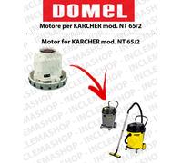 NT 65/2 Motore aspirazione DOMEL per Aspirapolvere KARCHER - 230 V 1350 W
