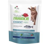 Natural Trainer Exigent Crocchette Con Pesce Azzurro Per Gatti Adulti Sacco 300g