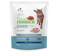 Natural Trainer Exigent Crocchette Con Carni Bianche Per Gatti Adulti Sacco 300g