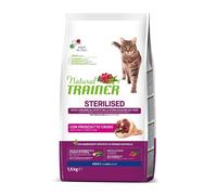 Natural Trainer Crocchette Prosciutto Crudo Gatto Sterilised Adult 1,5kg