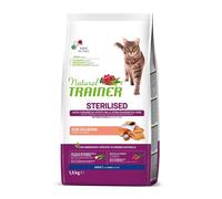 Natural Trainer Daily Nutrition Adult Sterilised con Salmone 1,5 kg - Croccantini per gatti - 1° ORDINE? scegli lo sconto BZR5 / BZR20 + 200 punti fedeltà