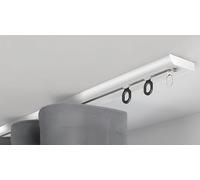 nt Ceiling ain Track SystemSmooth Rotaie a rullo per divisori di stanze lunghezza regolabile facile da installare, ideale per casa e ufficio, soluzioni per la privacy, riduzione del rumore, design