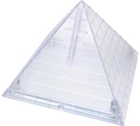NT Cutter Custodia per lo smaltimento della lama a forma di piramide con Snapper lama, 1 custodia (ICD-400P)