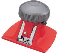 NT - Taglierina professionale per tappetini, colore rosso, 45 gradi, 1 taglierina (MAT-45P), impugnatura in alluminio pressofuso