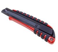 NT Cutter PMGL EV01R, Alluminio, Corpo Rosso Nero in Alluminio Rivestito Rosso, Lama 18 mm, per - 1 Pezzo (h1310618)