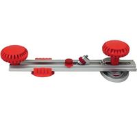 NT Cutter Taglierina ovale a 45 gradi e cerchio, 1 taglierina (OL-7000GP), rosso