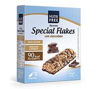 NT Food Nutrifree Barrette Special Flakes Con Cioccolato 5 Pezzi Da 24,8 g