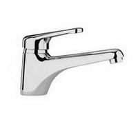 NT081CR Miscelatore lavabo bocca prolungata senza scarico NETTUNO PAFFONI