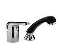 Miscelatore per parrucchiere Paffoni Nettuno doccetta estraibile NT087CR