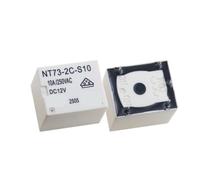 NT73-2C-S10-DC12V relay 5 pins 10A one open and one closed G5LE-14/HF3FF(NT73 2C 10 DC12V 5 pin 10Adust proof type)