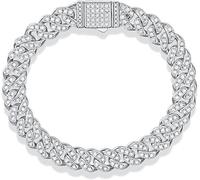 NTALJC 3,1 Cttw da 8 mm Moissanite per D Diamond 925 Moissanite in argento sterling