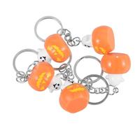 NTALJC 5 pezzi di portachiavi di Halloween carini pendenti di tasti fantasma della zucca adorabili per ragazzi decorazioni per lo zaino per ragazzi