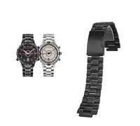 NTALJC Cinghia d'acciaio Notch per Timex Tide Expedition Mariner T2N721 TW2V49000 Watch Band Accessorio