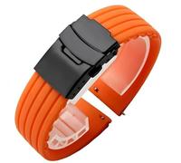 NTALJC Cinghia di orologio in silicone naturale per Hamilton Khaki Navy Jazzmaster Field Classic Watch Band