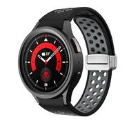 NTALJC Cinturino in silicone per orologio galaxy 6 classico 43mm 47mm 5pro da 45 mm fascia fibbia magnetica per orologio galaxy 6 5 4 40mm 44 mm