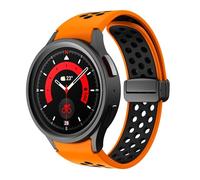 NTALJC Cinturino in silicone per orologio galaxy 6 classico 43mm 47mm 5pro da 45 mm fascia fibbia magnetica per orologio galaxy 6 5 4 40mm 44 mm