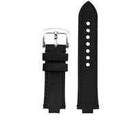 NTALJC Convex Mouth Wristband For ORIS Diving AQUIS 733 7730 7740 Men's Watch Strap