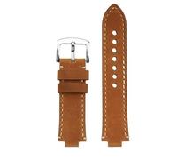 NTALJC Convex Mouth Wristband For ORIS Diving AQUIS 733 7730 7740 Men's Watch Strap