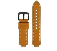 NTALJC Convex Mouth Wristband For ORIS Diving AQUIS 733 7730 7740 Men's Watch Strap