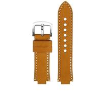 NTALJC Convex Mouth Wristband For ORIS Diving AQUIS 733 7730 7740 Men's Watch Strap