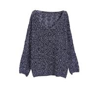 NTALJC Holiday Knitwear Look Sale Clearance Women's Fitting Thin Sleeved Pullover Sweater Top Sweater Men