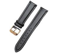 NTALJC Leather watch strap for TIMEX TW4B18500, T49963 T49905 cowhide watchband