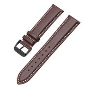 NTALJC Leather watch strap for TIMEX TW4B18500, T49963 T49905 cowhide watchband