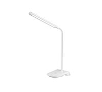 NTALJC Moderna lampada da scrivania a LED plug-in USB Alimentatore Touch Dimmuta Studente Eye Protection Learning to Leare No Video Flash (White 4.4W) Decorativo