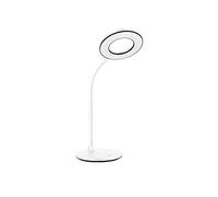 NTALJC Moderna lampada da scrivania a LED ricaricabile USB Alimentatore Touch Dimmuta Studente Protezione degli occhi Learning to Leare No Video Flash (White -2.5W) decorativo