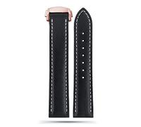 NTALJC per Omega 300 150 007 AT150 Cinturino Marrone Bracciale Chiusura deployante 19mm 20mm 21mm Cinturino in Pelle Italiana