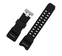 NTALJC Resin Watchband For Big Mud King GWG-1000-1A/A3/1A1 GB/GG Series Sport Soft Silicone Rubber Mans 24mm Watch Strap (Color : Gray silve)