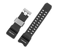 NTALJC Resin Watchband For Big Mud King GWG-1000-1A/A3/1A1 GB/GG Series Sport Soft Silicone Rubber Mans 24mm Watch Strap (Color : Gray silve)