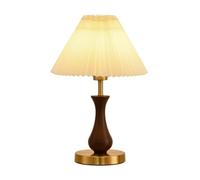 NTALJC table for living room European Creative Simple Bedroom Desk Light American Vintage Handmade Fabric Wooden Desk for Writing Desk Study Room Counter Table Attic Club B&B Lighting Fixture