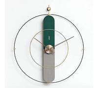 NTALJC Wall Clock Wall Clock for Living Room Decor, Silent Wall Clock, 32In Round Modern Quartz Clocks, Battery Operated Wall Clocks Non-Ticking Easy to Read Wall Decoration for Bedroom H