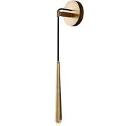 NTALJC wall light Led Modern Lamps,Crystal Bracket Light, Personalized Simple Iron Art Spotlight, Full Copper Decorative Fishing Washer