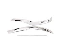 Ntcpefy per Classe E W213 2016-2019 Cromo ABS Piastra Paraurti Spoiler Spoiler Trim Copertura Decorativa