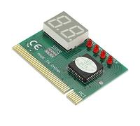 Ntcpefy Scheda di Rilevamento Guasti Scheda Madre Pci Un 2 Bit Scheda di Rilevamento Computer Desktop Display Diagnostico Scheda Madre Pci