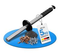 NTG Bastone magnetico per trucioli, con capacità di 5 kg, 385 mm di lunghezza, magnete, trucioli di metallo e trucioli di pialla, strumento di registrazione per trucioli di metallo, magnete con