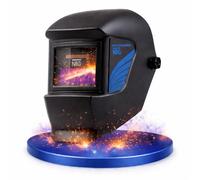 NTG Casco da saldatura, oscuramento automatico, integrale, LY200H, protezione confortevole, vestibilità regolabile, chiarezza, protezione UVB, chiusura con fibbia