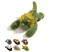 NTHFECG Cuscino di peluche ponderato, morbido, lenitivo per alleviare l'ansia e dormire meglio, per bambini e adulti, bradio, koala, triceratop, orsacchiotto, comfort regolabile (D-30 cm)