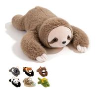 NTHFECG Cuscino di peluche ponderato, morbido, lenitivo per alleviare l'ansia e dormire meglio, per bambini e adulti, bradio, koala, triceratop, orsacchiotto, comfort regolabile (F-45 cm)