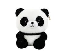 NTHFECG Peluche panda da 30 cm, morbido cuscino a forma di panda per bambini e adulti, per alleviare lo stress, pisolino, letto, relax